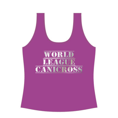 WLC Women's Loose Fit Athletic Vest Alternative Colours Customisable Thumbnail