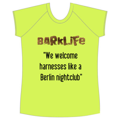 Berlin Nightclub Women's Raglan T Thumbnail